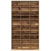 vidaXL CD Cabinet Old wood 101 x 23 x 177.5 cm Engineered Wood