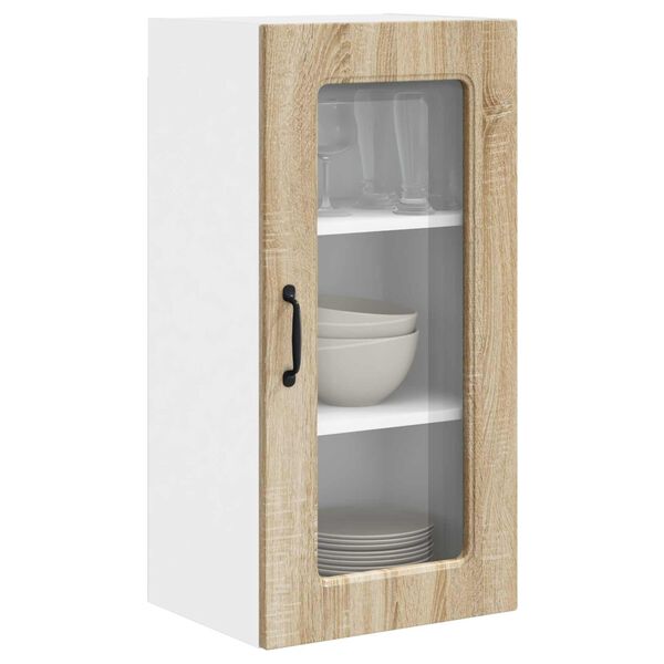 vidaXL Kitchen Cabinet with Storage Kalmar Sonoma Oak 40 x 31 x 80 cm