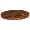 vidaXL Table Top &Oslash; 90x3.8 cm Round Solid Wood Reclaimed