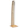 vidaXL Outdoor Shower Beige 55x60x224 cm Poly Rattan and Acacia Wood