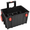 vidaXL Portable Flight Case Black 56.5x45.5x48 cm PP