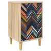 vidaXL Bedside Cabinet OMMEN Sonoma Oak 36 x 33 x 60 cm