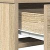 vidaXL Dressing Table Sonoma Oak 50 x 41 x 135 cm Engineered Wood
