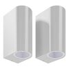 vidaXL Outdoor Up and Down Wall Lights 2 pcs