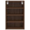 vidaXL Hanging Cabinet Riga Brown Oak 40x29.5x60 cm Engineered Wood