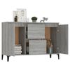 vidaXL Sideboard Grey Sonoma 102x35x70 cm Engineered Wood