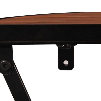 vidaXL Bistro Balcony Table 85x43x75 cm Solid Acacia Wood