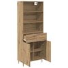 vidaXL Highboard Artisan Oak 69.5 x 34 x 180 cm Engineered Wood