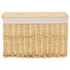 vidaXL 6 Piece Nesting Basket Set Natural Willow