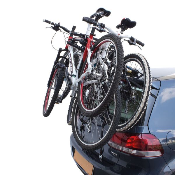 Peruzzo Bicycle Carrier CruiserDelux for 3 Bikes Aluminium