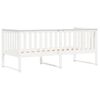vidaXL Day Bed without Mattress White 90x200 cm Solid Wood Pine