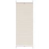 vidaXL Plisse Blind 40x125cm Cream