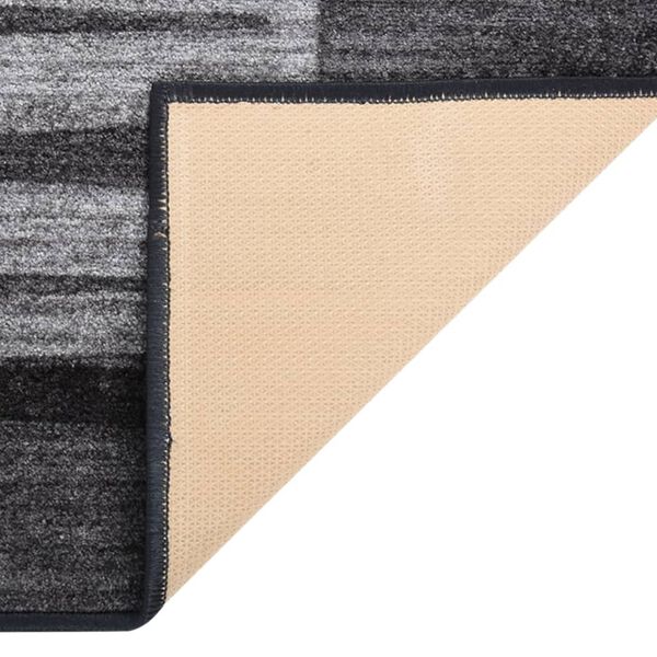 vidaXL Carpet Runner Anthracite 67x400 cm Anti Slip