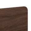 vidaXL Headboard Brown Oak 200 cm Engineered wood