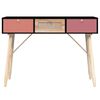 vidaXL Console Table with Drawers 105x30x75 cm Engineered Wood
