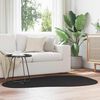 vidaXL Area Rugs HUARTE Black 120 x 170 cm Polyester