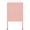 vidaXL TV Cabinet Pink 105x35x50 cm Steel