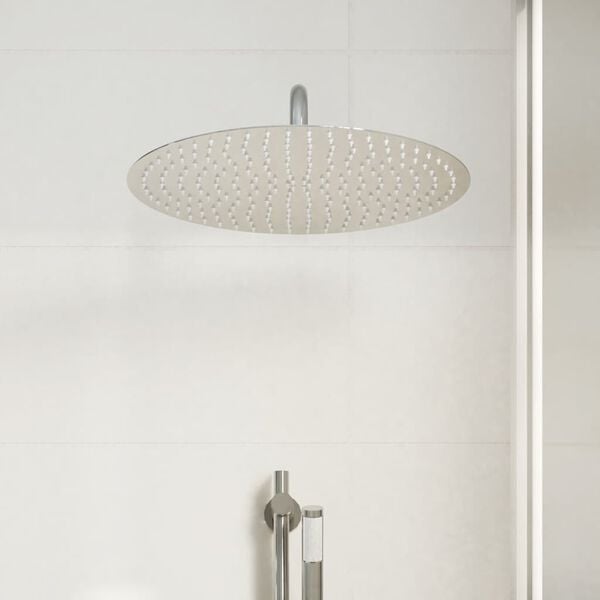 vidaXL Rain Shower Head Stainless Steel 304 40 cm Round