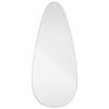vidaXL Wall Mirror Silver 80x35 cm