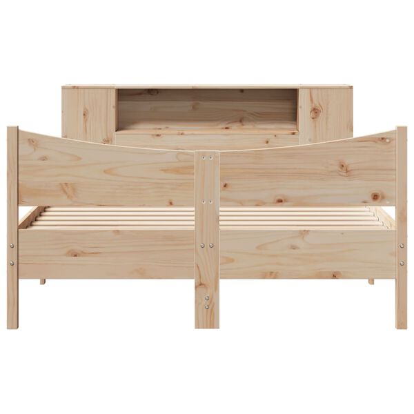 vidaXL Bed Frame without Mattress 120x200 cm Solid Wood Pine