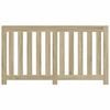 vidaXL Radiator Cover Sonoma Oak 149x20x82 cm Engineered Wood