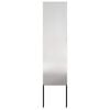 vidaXL Garden Privacy Screen Silver 32 x 140 cm Stainless steel