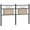 vidaXL Replace Headboard Sonoma Oak 140 cm Engineered Wood and Steel