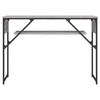 vidaXL Console Table with Shelf Grey Sonoma 105x30x75cm Engineered Wood