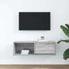vidaXL TV Cabinet Grey Sonoma 80x31x25.5 cm Engineered Wood