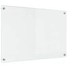 vidaXL Kitchen Backsplash Transparent 90 x 60 cm Tempered Glass