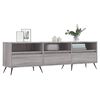 vidaXL TV Cabinet Grey Sonoma 150x30x44.5 cm Engineered Wood