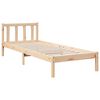 vidaXL Extra Long Bed Frame without Mattress 100x210 cm Solid Wood Pine