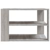 vidaXL Coffee Table Grey Sonoma 58x58x40 cm Engineered Wood