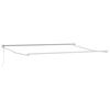 vidaXL Automatic Retractable Awning Burgundy 450x300 cm