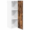 vidaXL Hanging Cabinet Smoked Oak 30 x 31 x 100 cm Engineered Wood