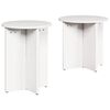 vidaXL Coffee Table 2 pcs White