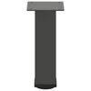 vidaXL Coffee Table Legs 4 pcs Anthracite 30-32 cm Steel