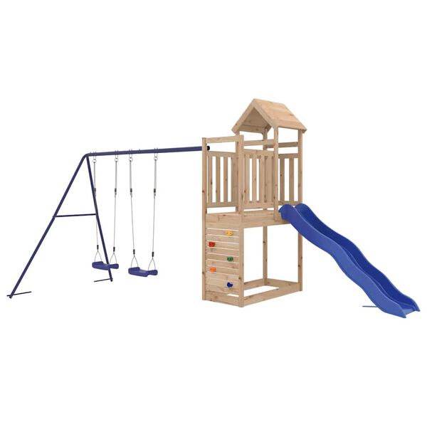 vidaXL Outdoor Playset Solid Wood Pine
