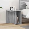 vidaXL End Table Grey Sonoma 37 x 32 x 40 cm Engineered Wood