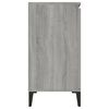 vidaXL Sideboard Grey Sonoma 102x35x70 cm Engineered Wood