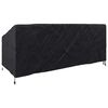 vidaXL Garden Bench Cover Black 200 x 100 x 89 cm 210D Oxford Fbric