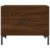 vidaXL Coffee Table Brown Oak 50x50x40 cm Engineered Wood