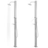 vidaXL Outdoor Shower Stainless Steel Straight