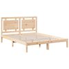 vidaXL Extra Long Bed Frame without Mattress&nbsp;140x210 cm Solid Wood