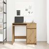 vidaXL Desk Artisan Oak 86x49x76 cm Engineered Wood
