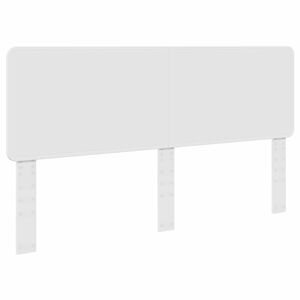 vidaXL Headboard Gloss White 200 cm Engineered wood