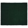 vidaXL Anti-Slip Faux Rabbit Fur Blanket Olite 4 pcs Dark Green