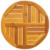 vidaXL Table Top &Oslash;50x2 cm Round Solid Wood Acacia