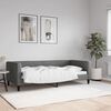 vidaXL Day Bed without Mattress Dark Grey 90x190 cm Single Fabric