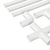 vidaXL PVC Pipe 29 pcs White PP and PE